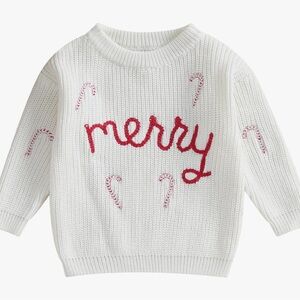 New Handmade Embroidered Holiday‎ Sweater